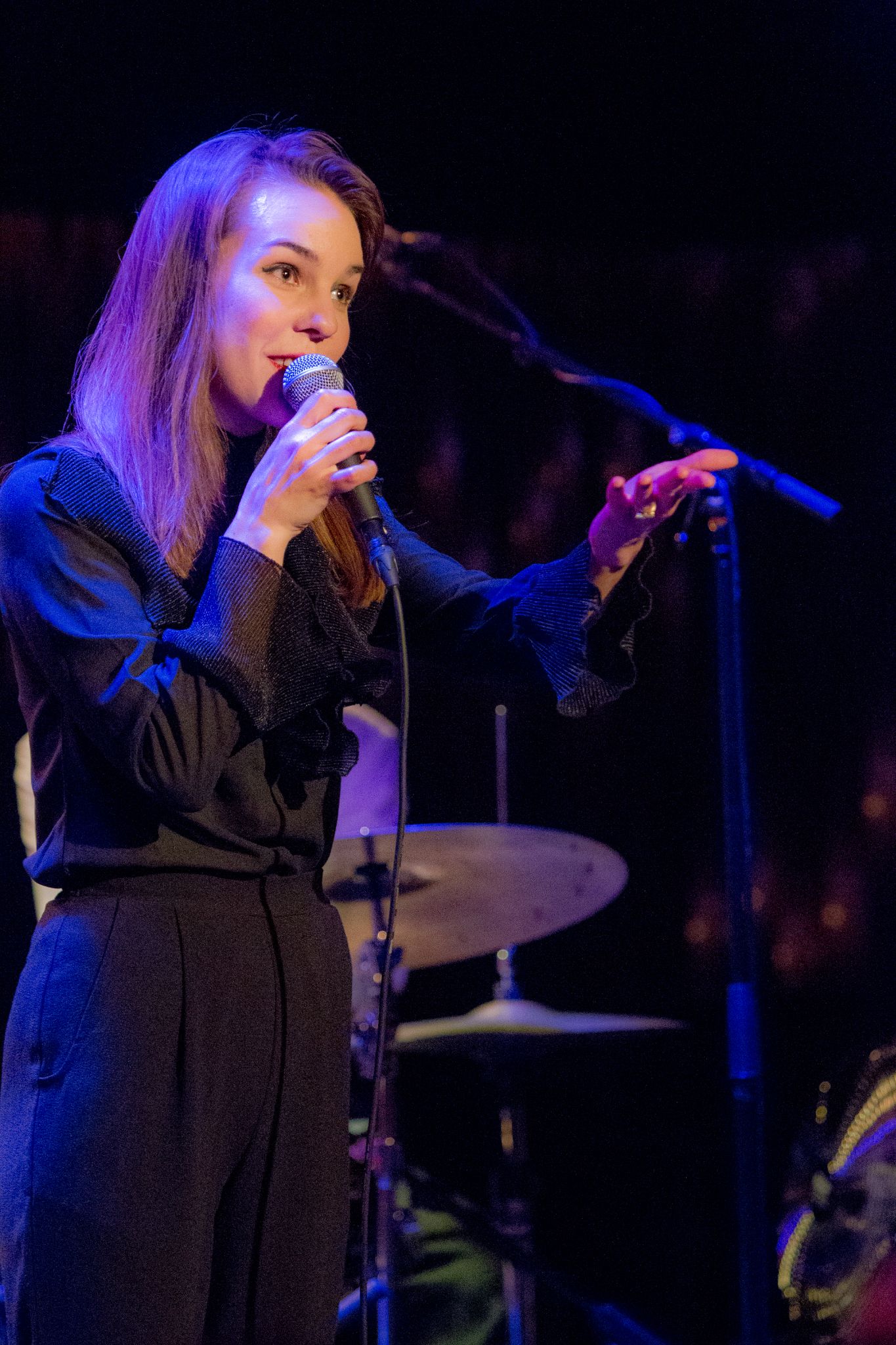 Isabella Lundgren at the Stuttgart Bix Jazzclub