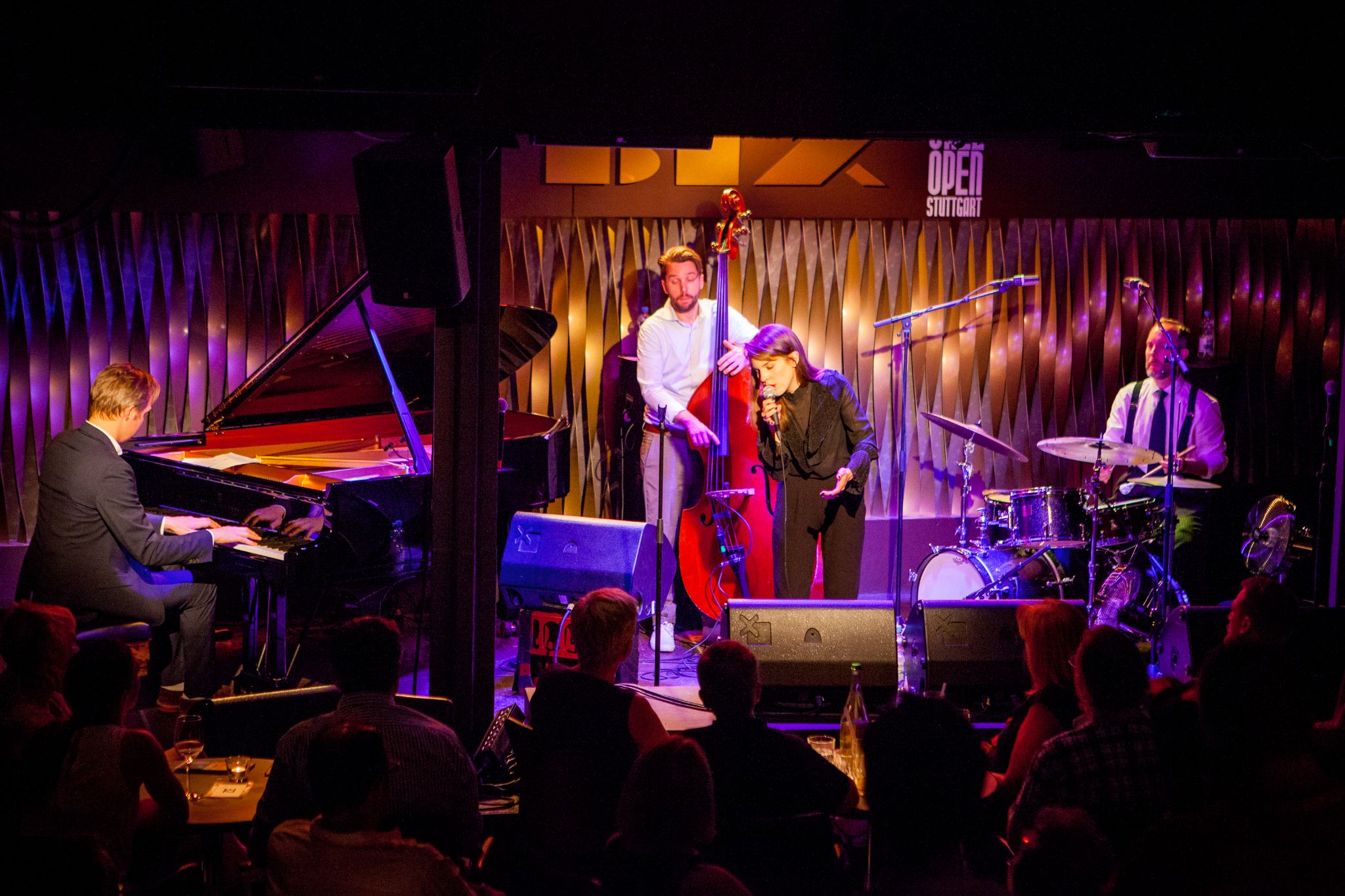 Isabella Lundgren at the Stuttgart Bix Jazzclub