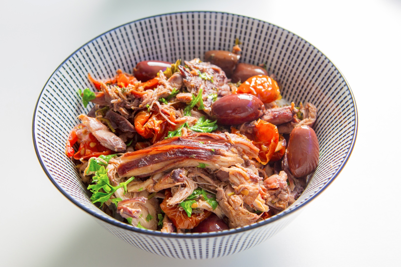 Rabbit Rice Bowl, Food